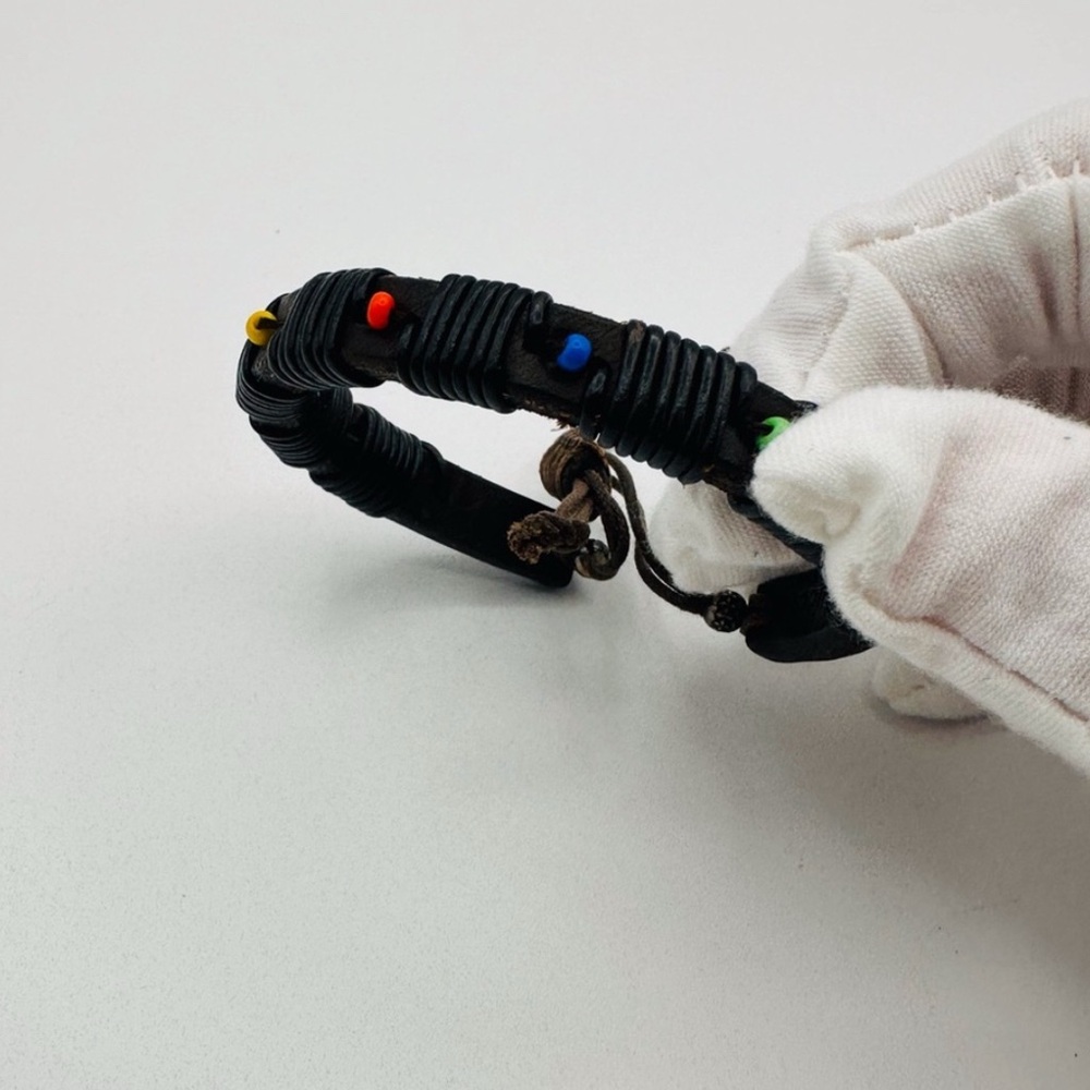 GUCCI RARE MUTI COLOR BRACELET - Picture 3 of 6